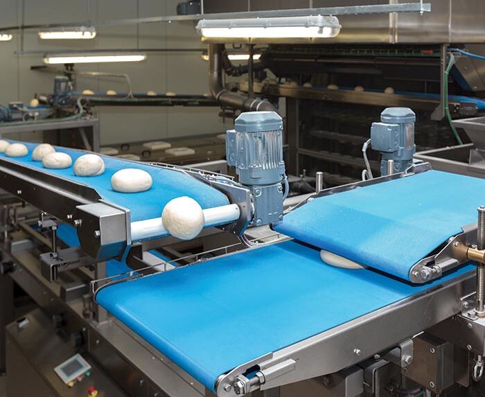 Automated conveyor technology in the food sector